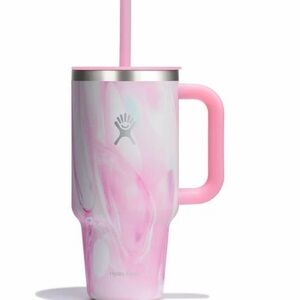 Hydro Flask 32 oz Travel Tumbler in Jelly Pink Swirl
